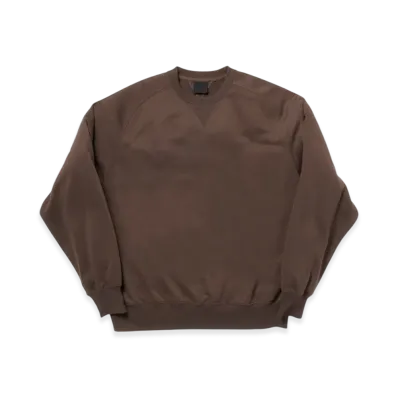 DAIWA PIER39 Tech Sweat Crew Freedom Sleeve "Brown Gray"