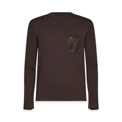 PRADA Sweaters "Brown"
