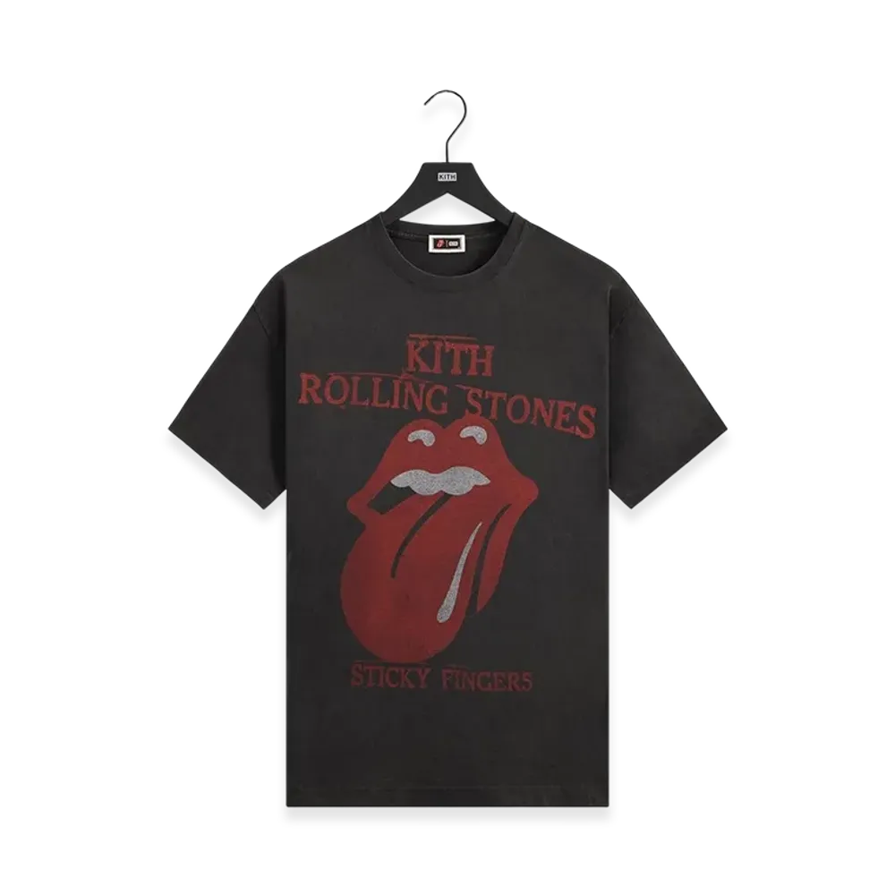 Kith x The Rolling Stones Sticky Fingers Vintage Tee "Kindling"