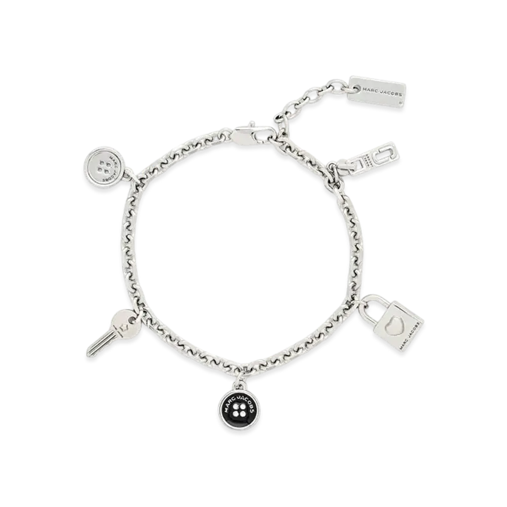 Marc Jacobs Button Enamel Charm Bracelet