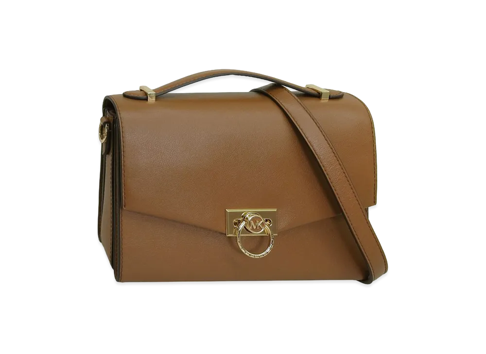 MICHAEL KORS Women's Hendrix Shoulder Bag "Brown"