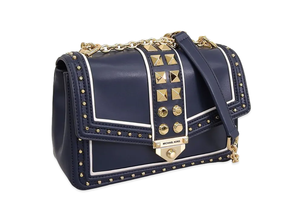 MICHAEL KORS Women's Soho LG Frmeout CHN Shoulder "Navy"