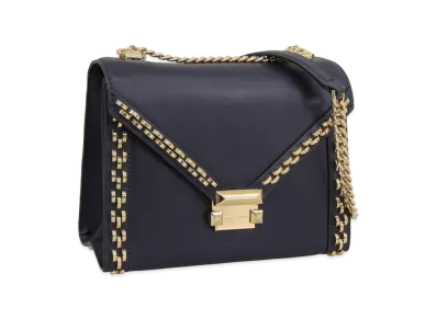MICHAEL KORS Women's Whitney LG Shoulder "Navy"