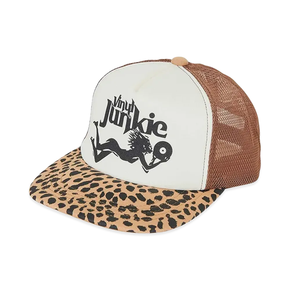 HYSTERIC GLAMOUR Vinyl Junkie Mesh Cap "Brown"
