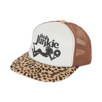 HYSTERIC GLAMOUR Vinyl Junkie Mesh Cap "Brown"