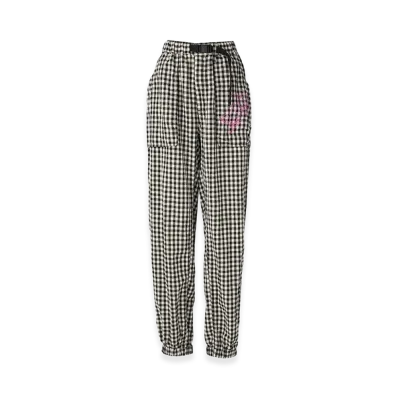 HYSTERIC GLAMOUR Women's Ben & Lucy Gingham Check Work Pants "White"
