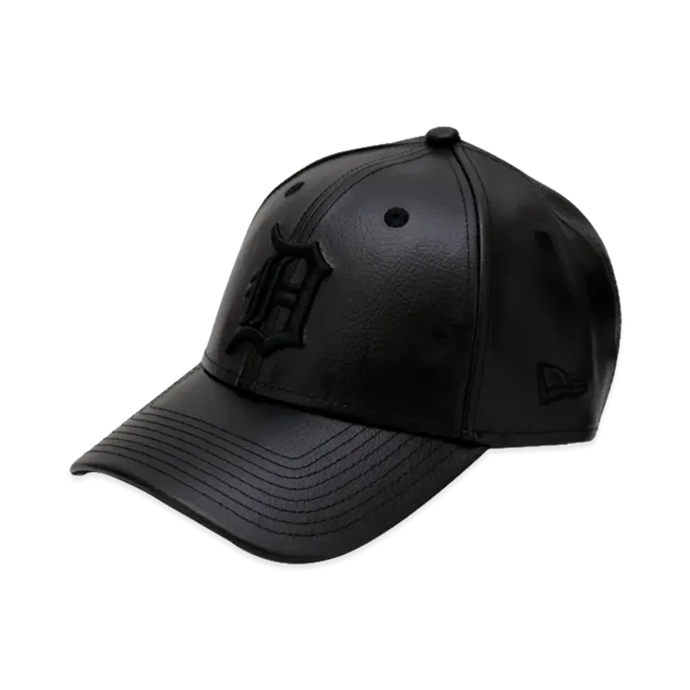 NEW ERA x THE CAP 9Forty Refined Leather II Detroit Tigers "Black"