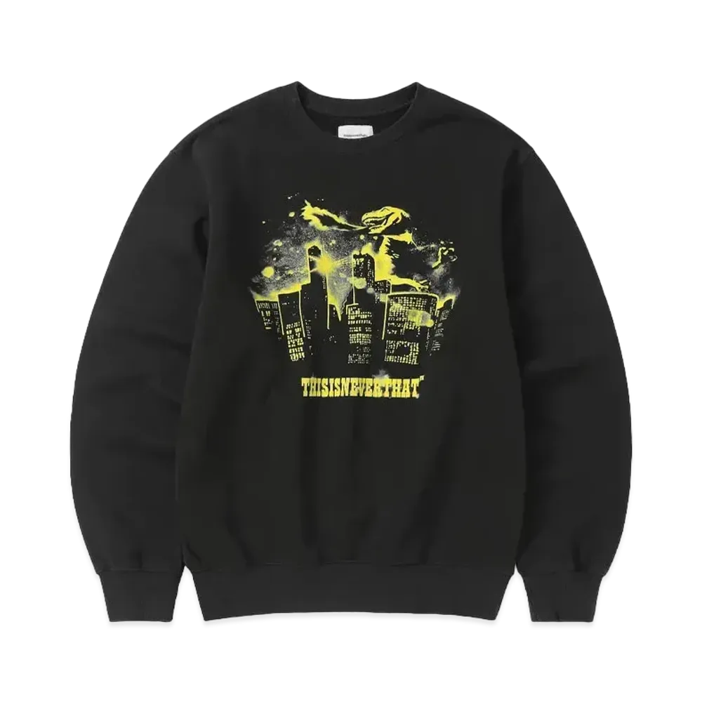 thisisneverthat Nightmare Crewneck "Off Black"