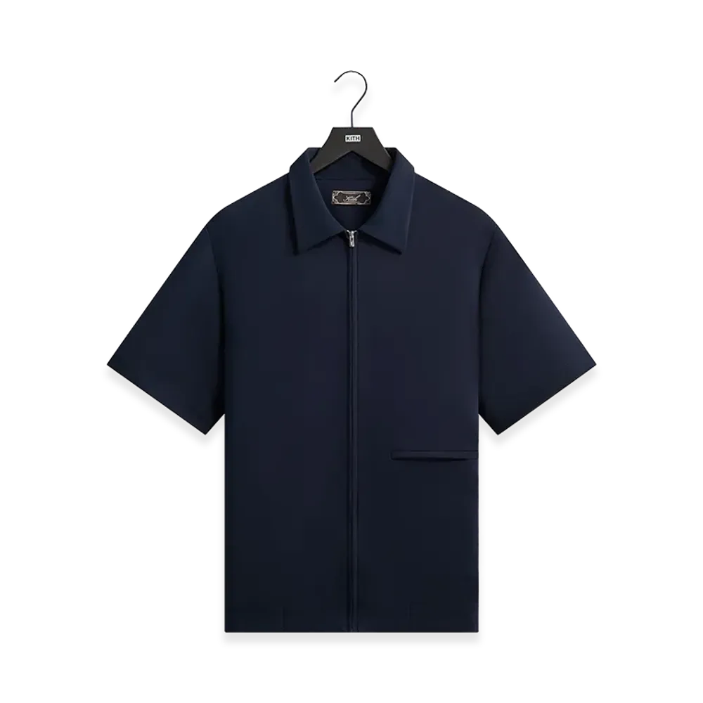 Kith Midweight Double Weave Davenport Shirt "Nocturnal"
