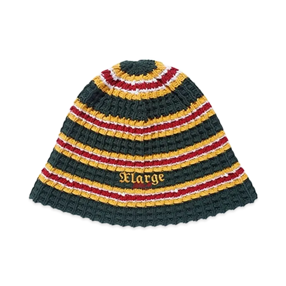XLARGE x BOB MARLEY Waffle Knit Hat "Green"