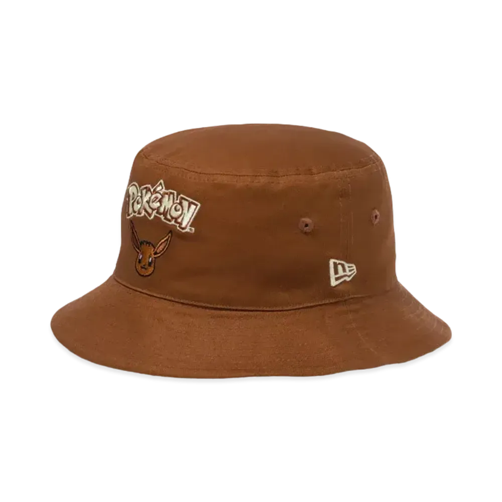 NEW ERA x Pokemon Bucket01 Reversible Eevee "Black/Walnut"