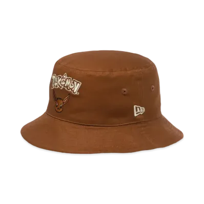 NEW ERA x Pokemon Bucket01 Reversible Eevee "Black/Walnut"