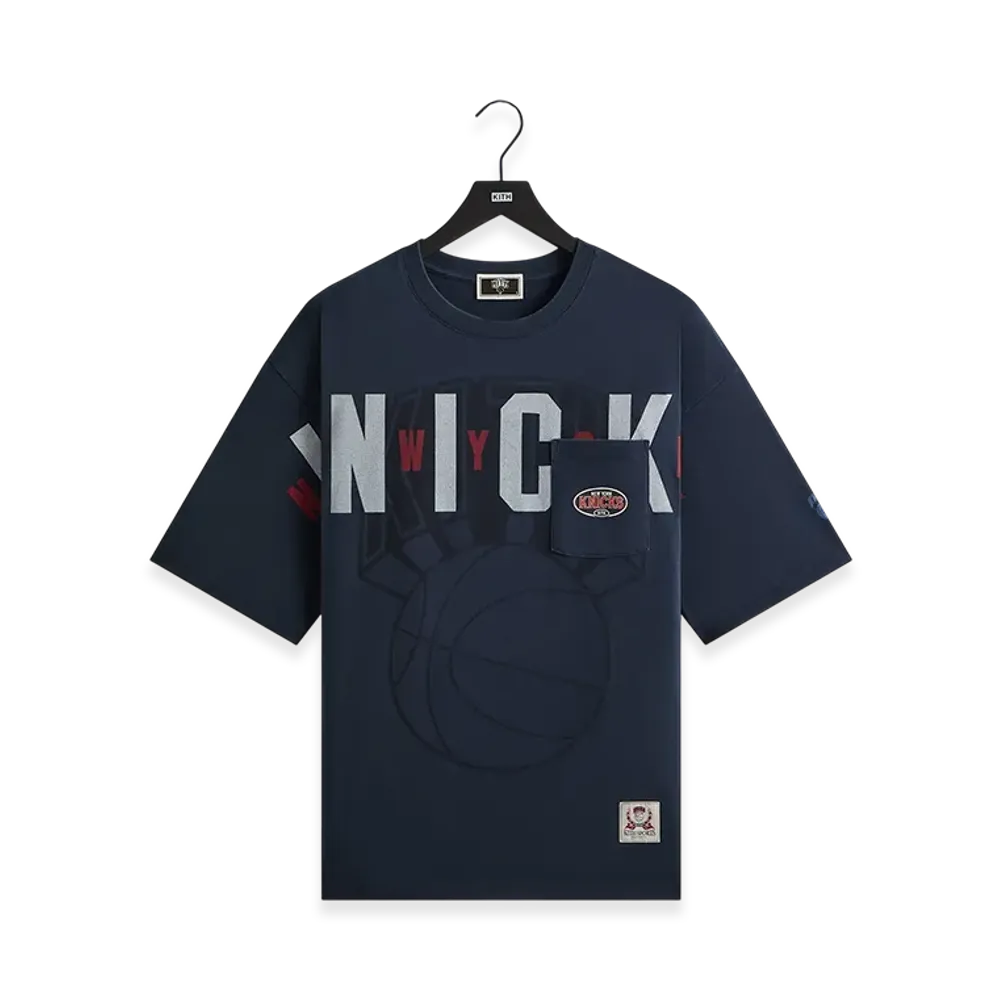 Kith x the New York Knicks Pocket Vintage Jones Tee "Nocturnal"
