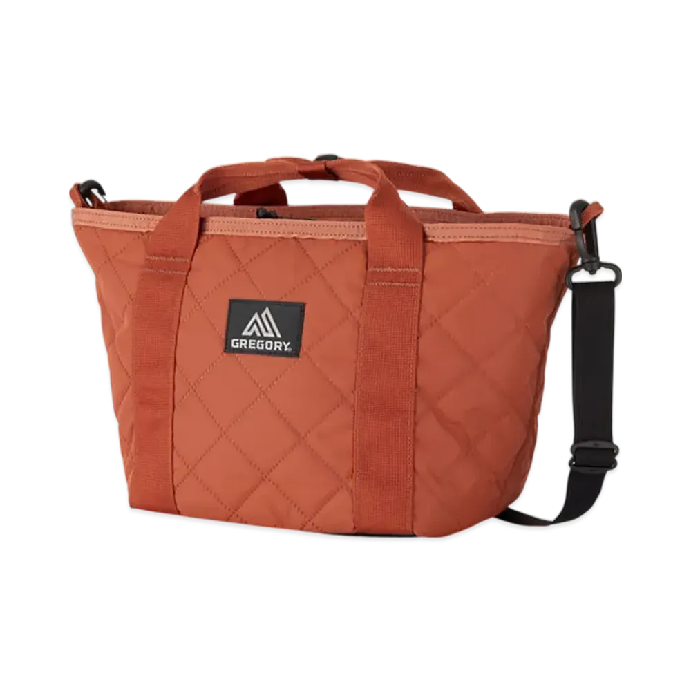 GREGORY Boat Tote S "Brown Quilted"