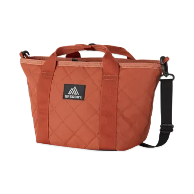 GREGORY Boat Tote S "Brown Quilted"