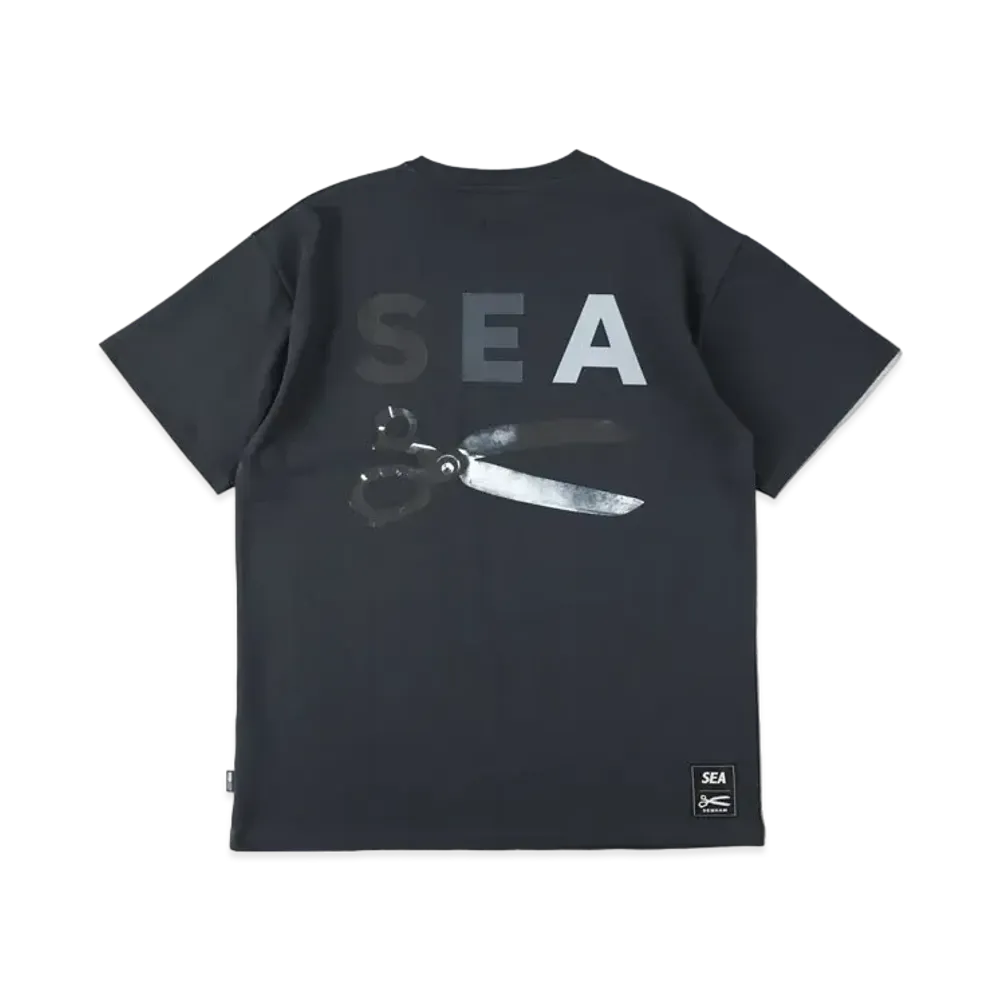 WIND AND SEA x DENHAM Razor Tee "Navy"