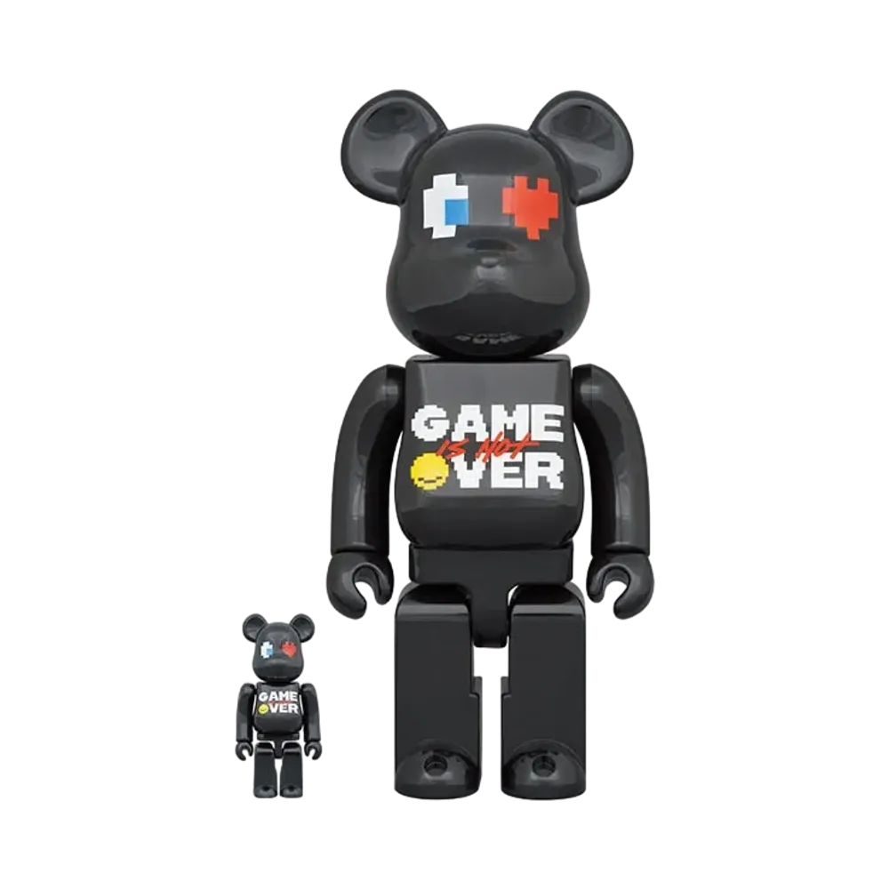 Bearbrick PAC-MAN x GRAFFLEX x 9090 x S.H.I.P&crew 100% & 400%