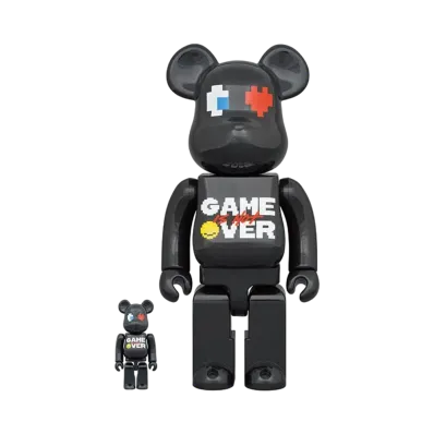 Bearbrick PAC-MAN x GRAFFLEX x 9090 x S.H.I.P&crew 100% & 400%