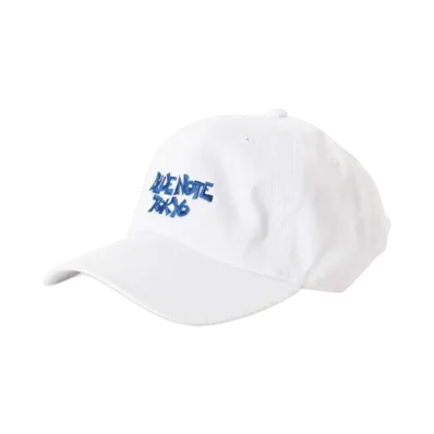 BEAMS T x Blue Note Tokyo x BOOKWORKS 'Three The Jazz Way' Logo Cap "White"