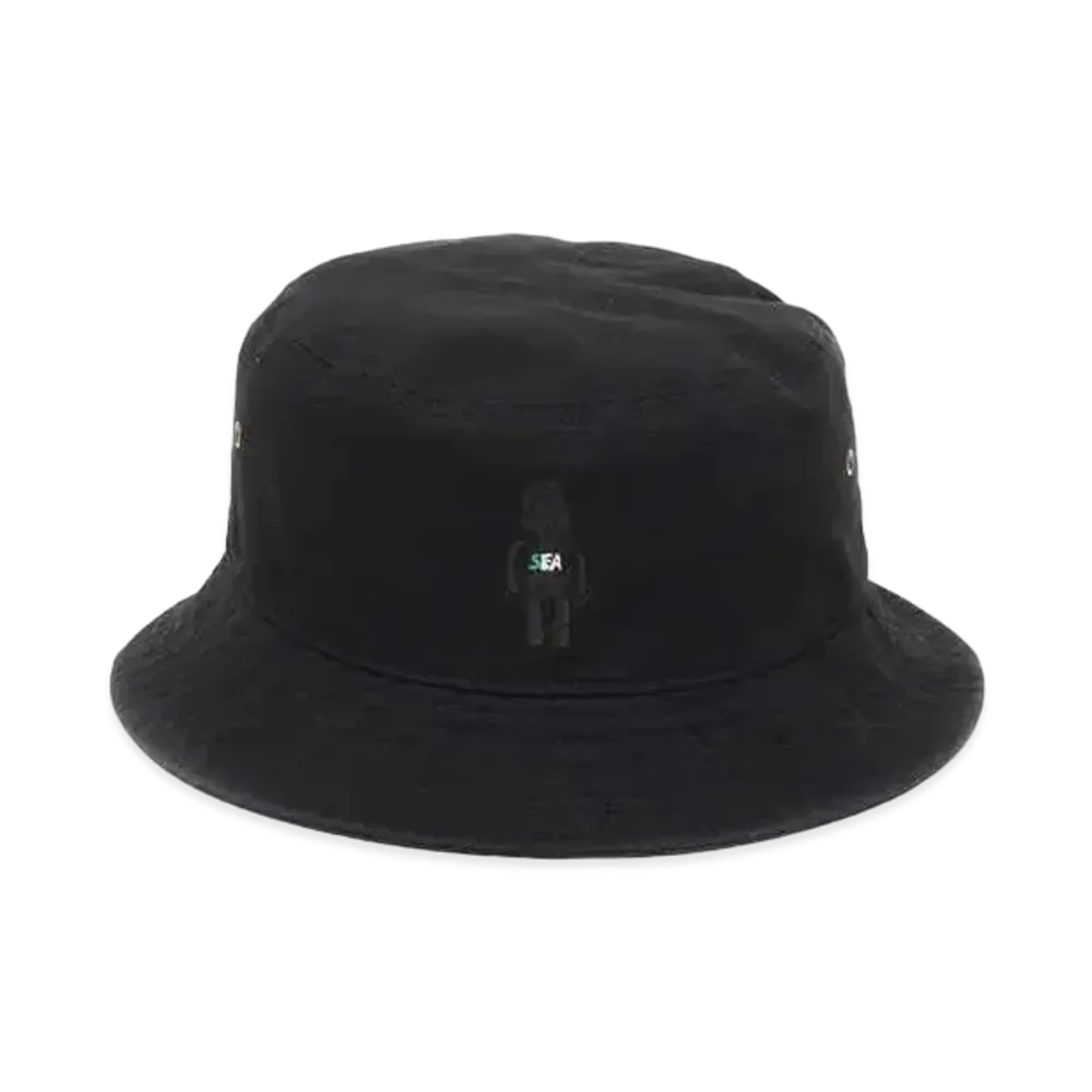 Bearbrick x atmos x WIND AND SEA BE@R HAT "Black"