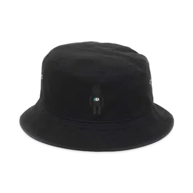 Bearbrick x atmos x WIND AND SEA BE@R HAT "Black"