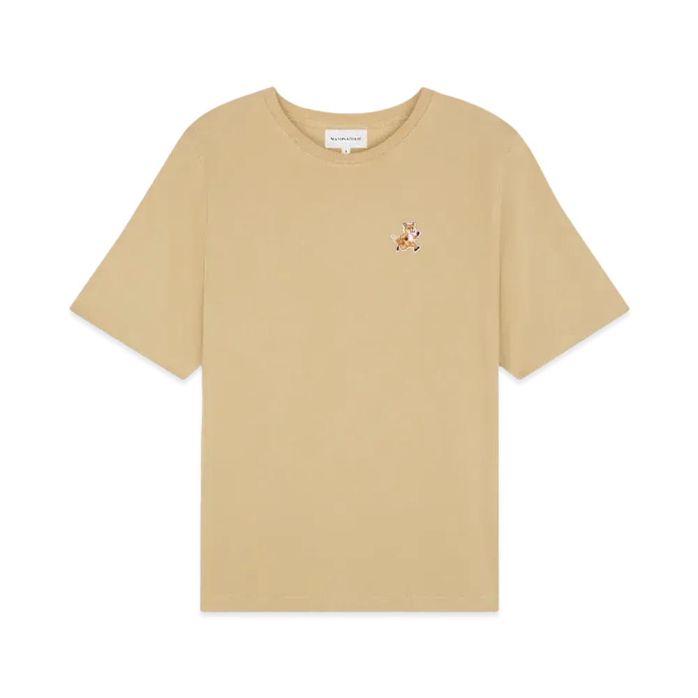 Maison Kitsune Speedy Fox Patch Comfort T-Shirt "Maltshake"