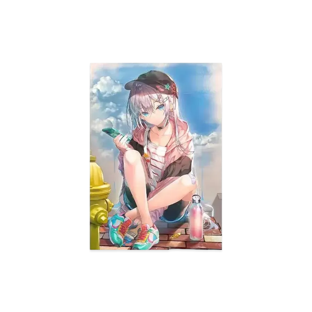 atmos x 100 Artists Exhibition Miwabe Sakura Poster "Multi"