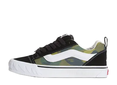 A BATHING APE × Vans Premium Knu Skool "Camo Green"