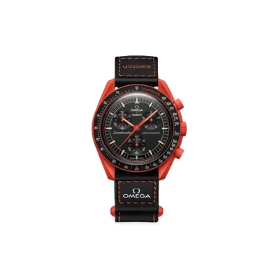 OMEGA x Swatch Bioceramic Moonswatch Mission On Earth "Lava" SO33O100