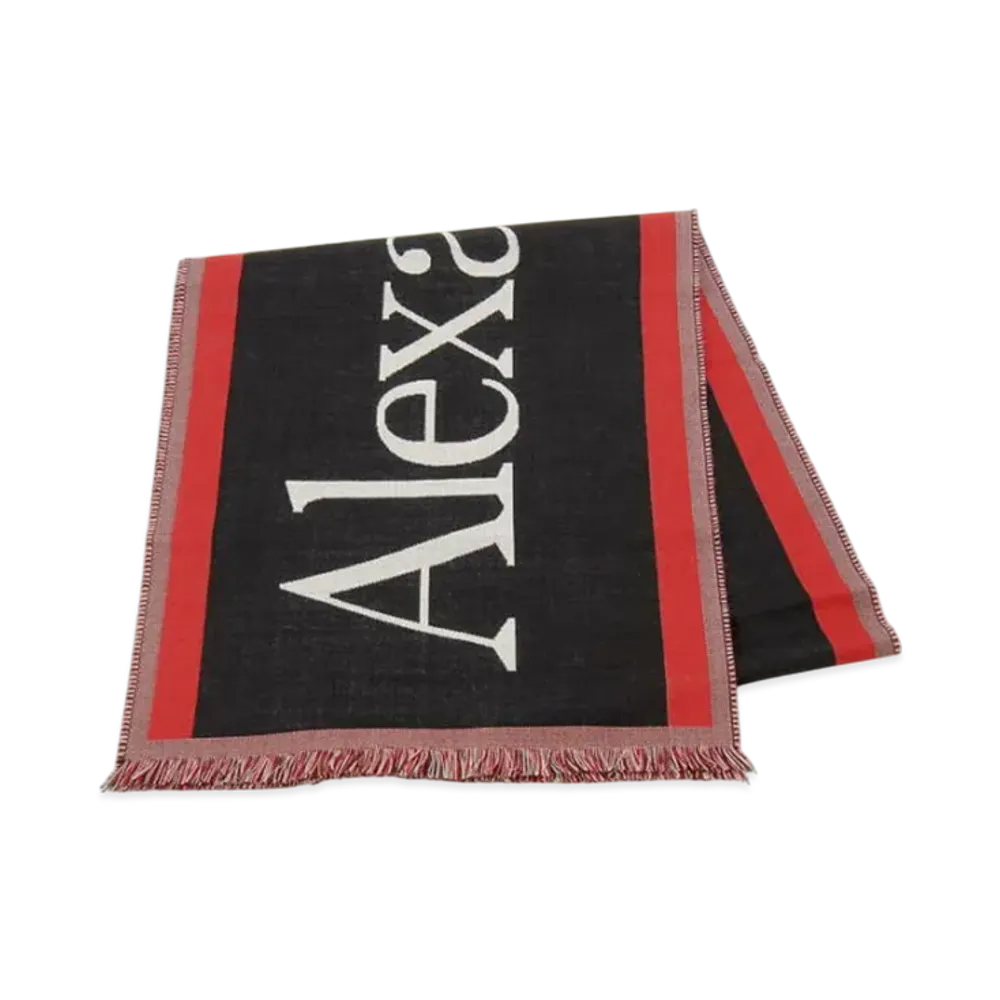Alexander McQUEEN Scarf "Black"