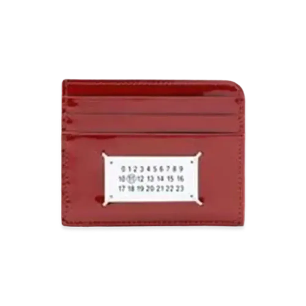 Maison Margiela 4-Stitches Cardholder "Red"