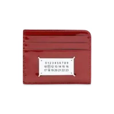 Maison Margiela 4-Stitches Cardholder "Red"