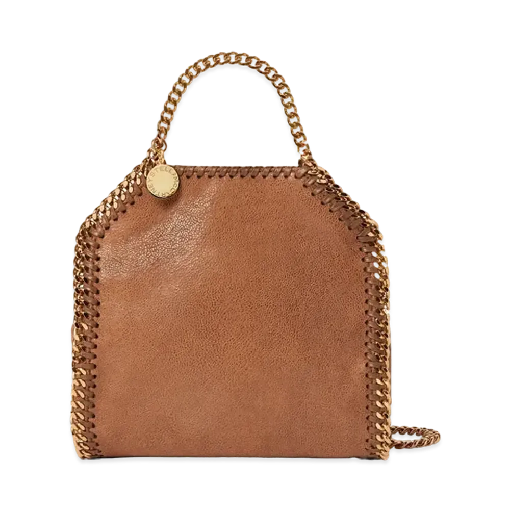 Stella McCartney Falabella Tiny Tote "Pecan"