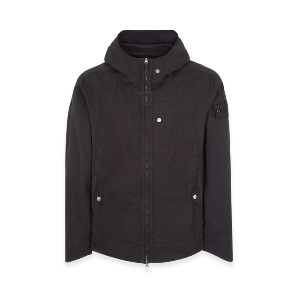 Stone Island Shadow Project 40617 Cotton Nylon Ripstop TC Short Parka - 23SS "Black"
