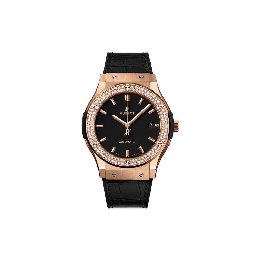 HUBLOT Classic Fusion King Gold Diamonds 45mm