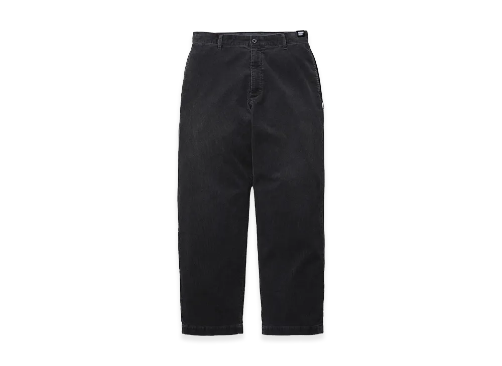 NEIGHBORHOOD Washed Corduroy Plain Pants "Charcoal"