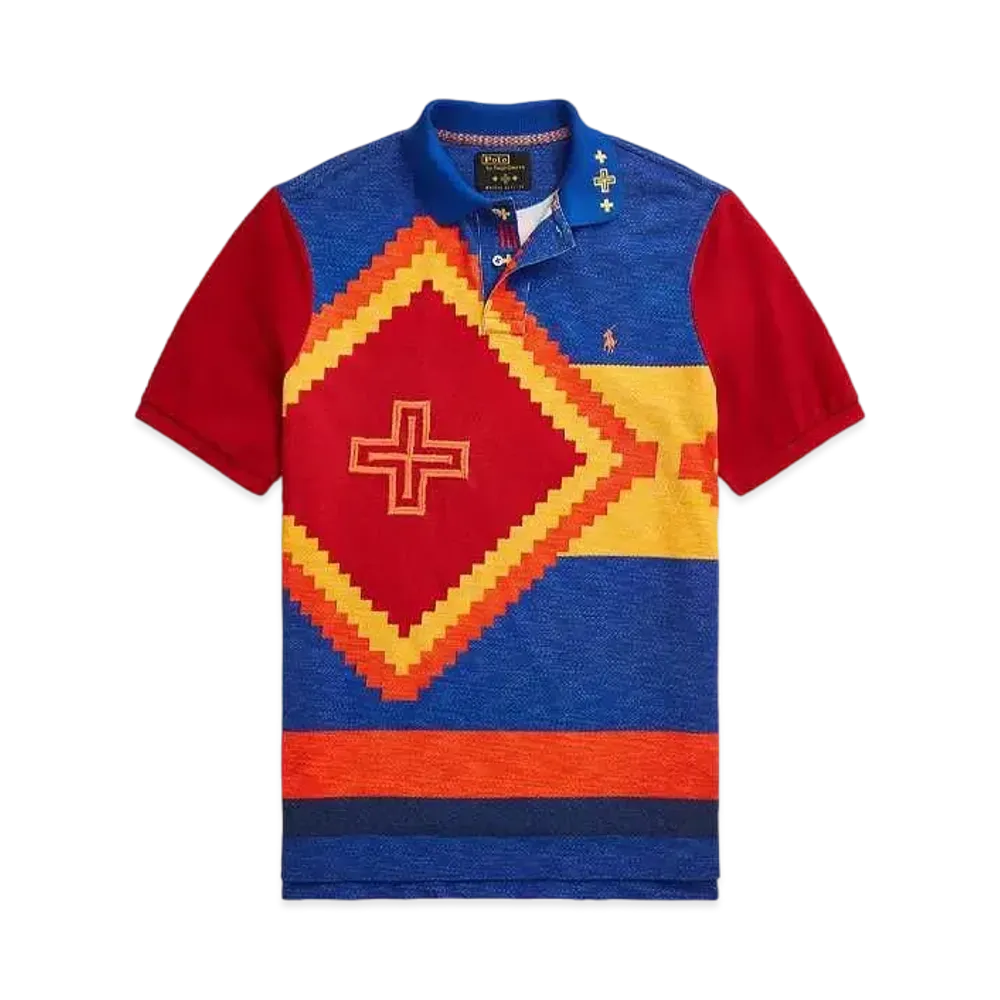 Polo Ralph Lauren x Naiomi Glassess Mesh Polo Shirt "Multi"