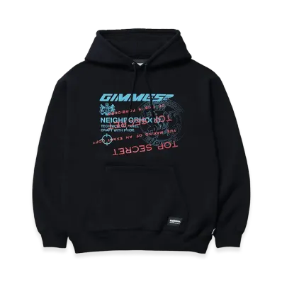 NEIGHBORHOOD x Gimme Five . Sweat Hoodie "Black"