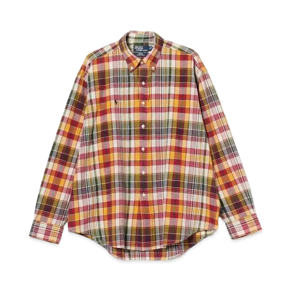 Polo Ralph Lauren for BEAMS Long Sleeve Shirt "Yellow Red"
