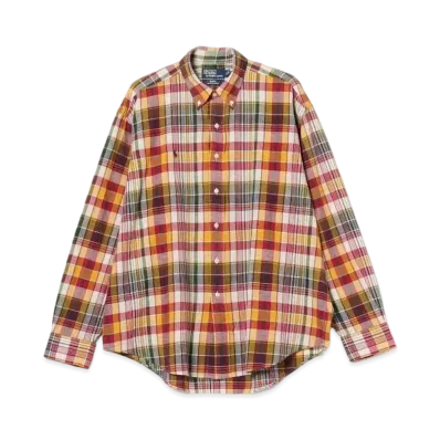 Polo Ralph Lauren for BEAMS Long Sleeve Shirt "Yellow Red"