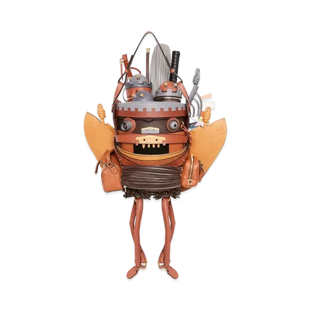 LOEWE x Howl's Moving Castle Moving Castle Bag In Classic Calfskin "Multicolor"