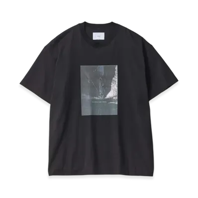 ssstein Oversized Print Tee -Nuance- (Marcerized) "Black"