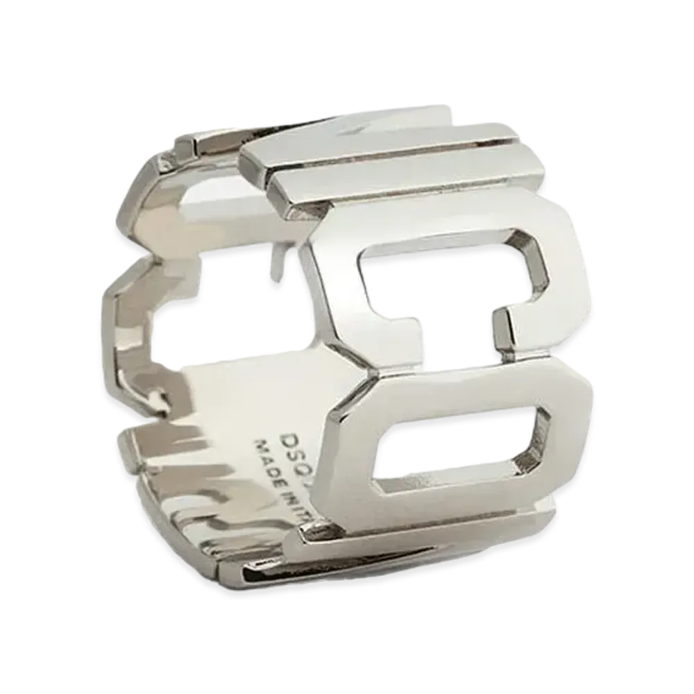Dsquared2 Icon Evening Ring "Silver"