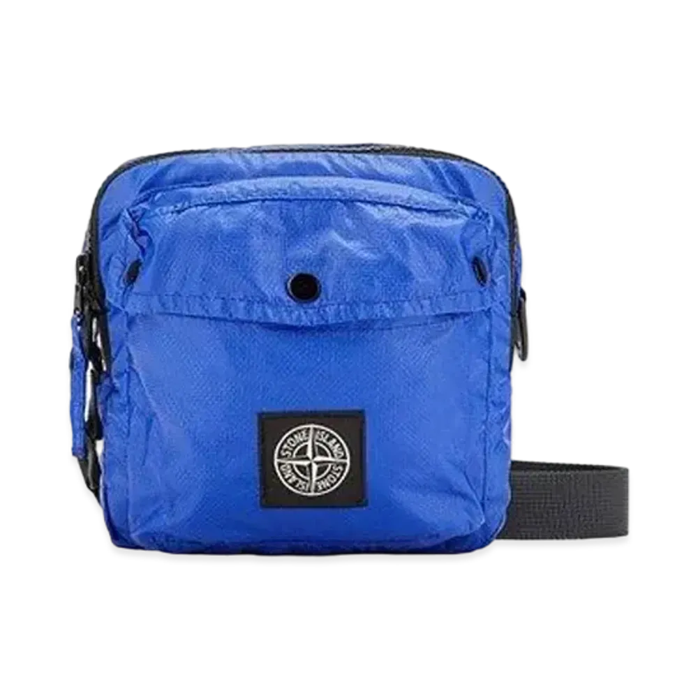 Stone Island 90270 MUSSOLA GOMMATA CANVAS PRINT "Periwinkle"