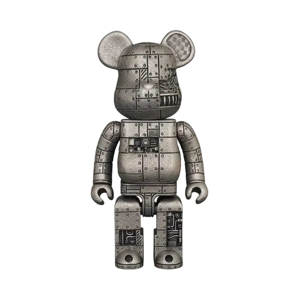 Bearbrick ROYAL SELANGOR STEAMPUNK IRON BRIGHT