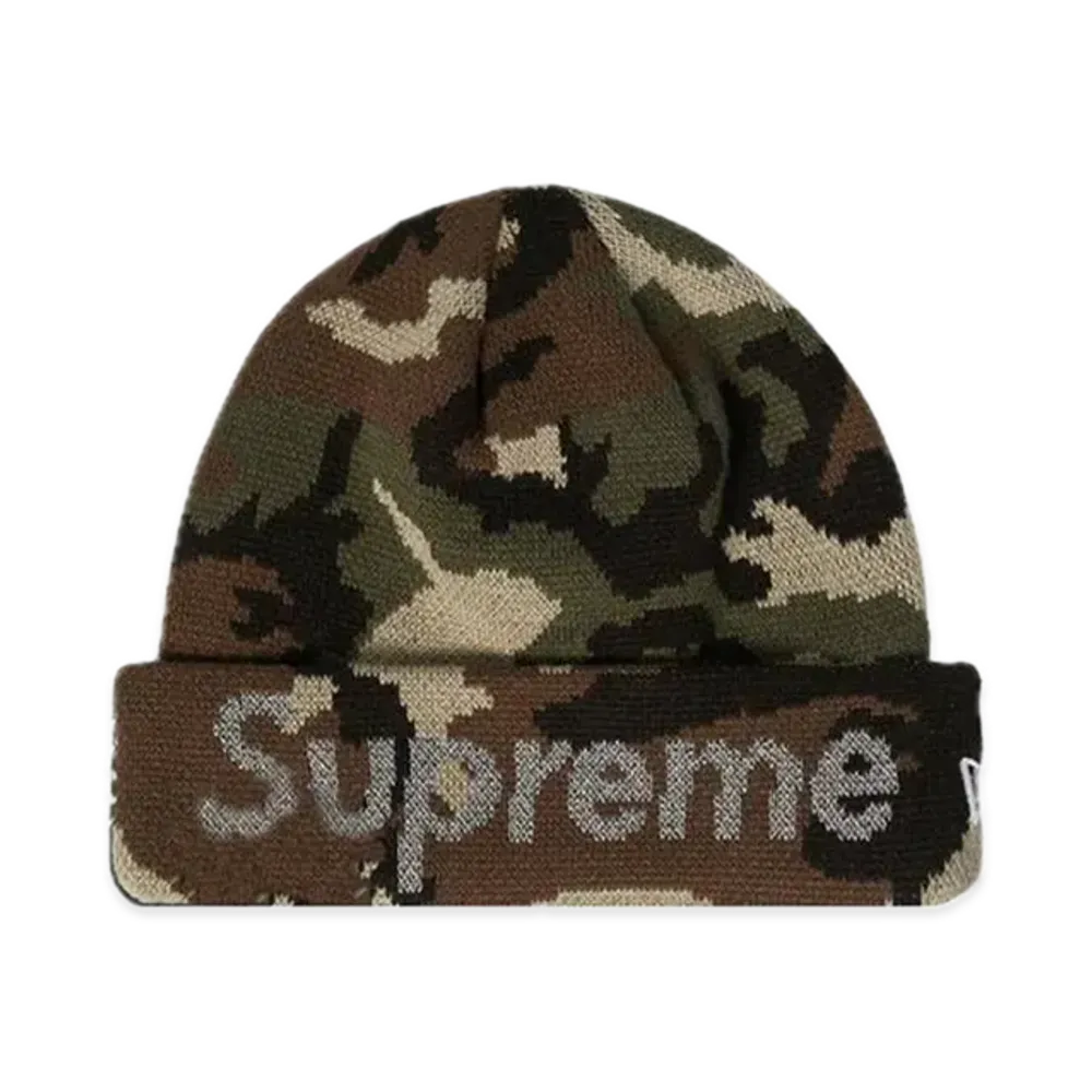Supreme New Era Split Beanie "Green"