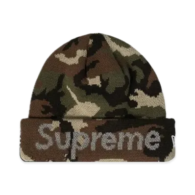 Supreme New Era Split Beanie "Green"