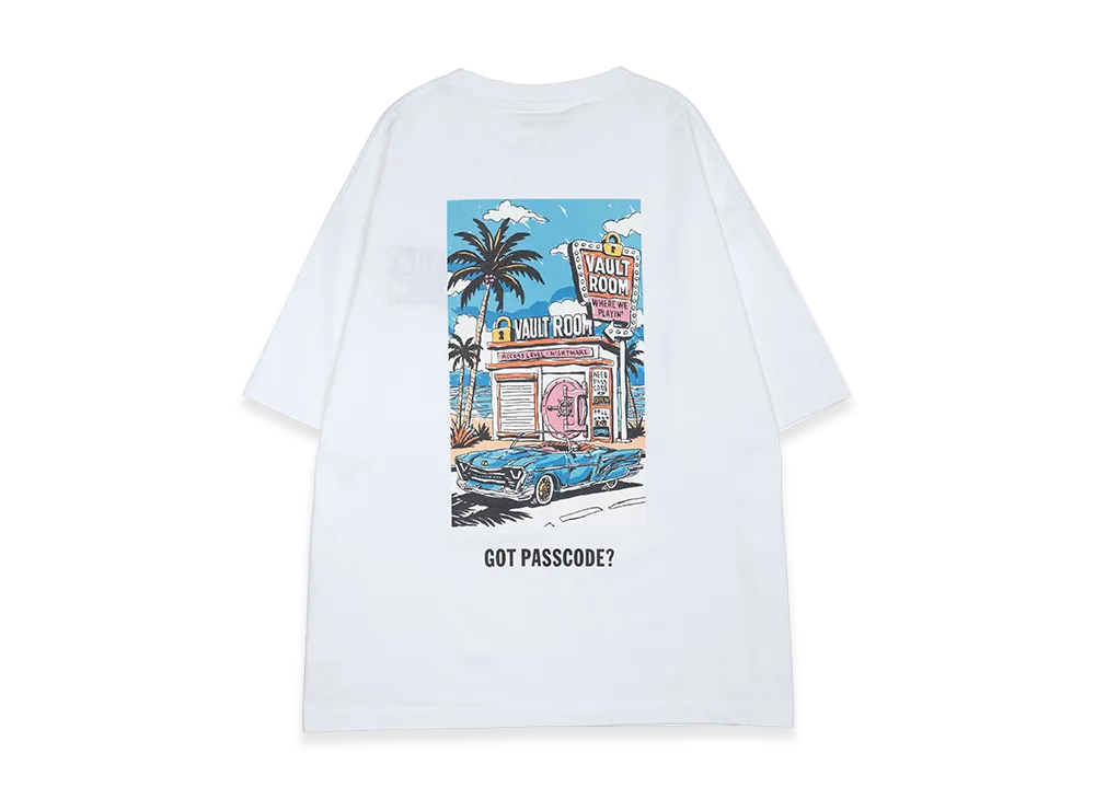 VAULTROOM Got Passcode Tee "White"