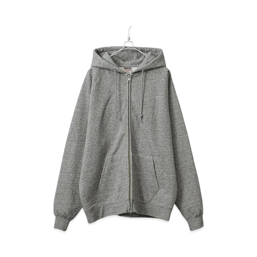 ONEITA Power Sweat Zip Up Hoodie "H.Gray"