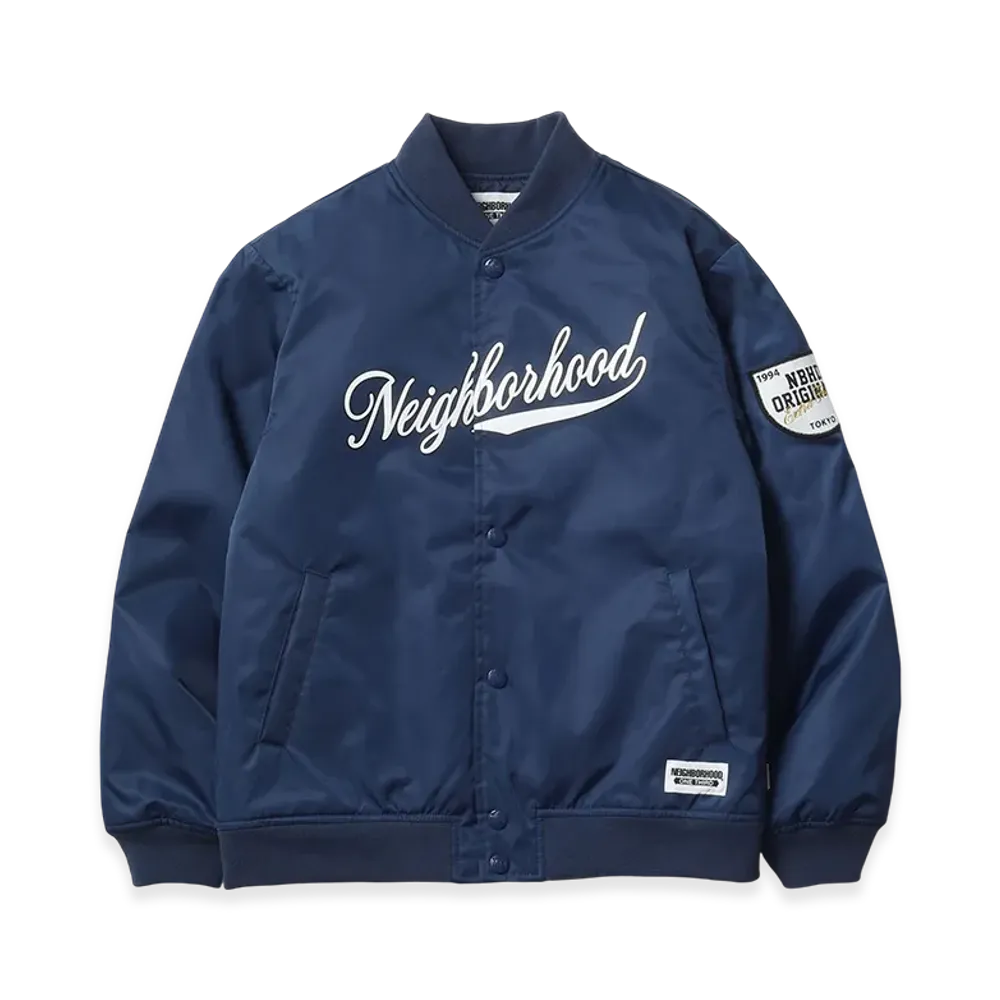 NEIGHBORHOOD Ot. Baseball Jacket "Navy"